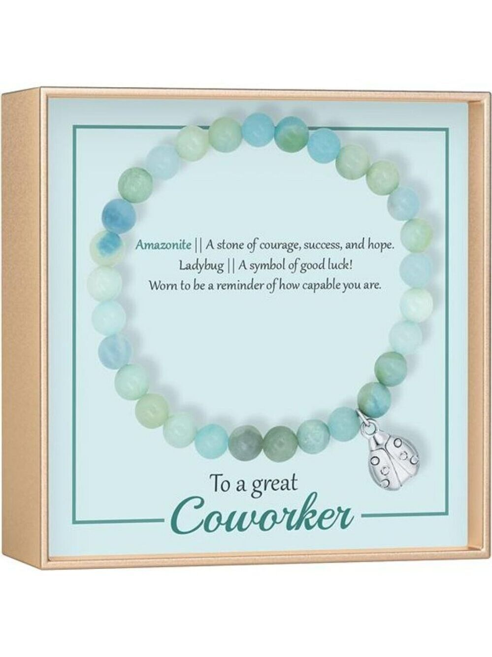 Farewell bracelet gift for coworker women going away leaving job retirement jewe